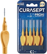 Міжзубні йоржики P06, 0.6 мм, білі - Curaprox Curasept Proxi Angle Prevention White — фото N1