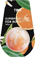 Бомбочка-гейзер для ванни "Апельсин" - Tink Superfood For Body Orange Bath Bomb — фото N1