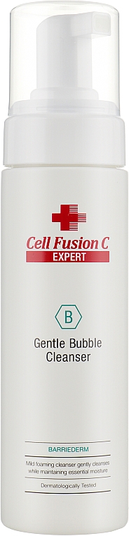 Нежная очищающая пенка для сухой кожи - Cell Fusion C Expert Gentle Bubble Cleanser — фото N1