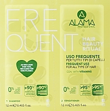 Набор - Alama Frequent Hair Beauty Ritual Set (shm/12ml+h/cond/12ml) — фото N1