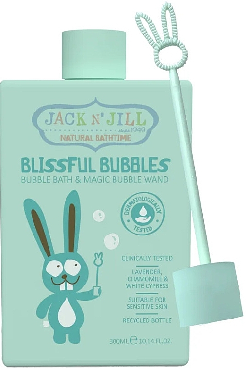 Пенка для ванны с мыльными пузырями - Jack N' Jill Natural Bathtime Blissful Bubbles — фото N1