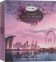 Парфумерія, косметика Набір "Сингапур" - Marigold Natural Singapore (sh/gel/250ml + b/lot/250ml)