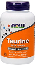 Парфумерія, косметика Амінокислота "Таурин" у порошку - Now Foods Taurine Pure Powder
