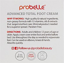 Крем для ног - Probelle Advanced Total Foot Cream — фото N5