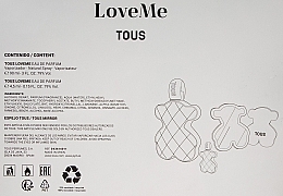 Tous LoveMe - Набор (edp/90ml + edp/4.5ml + mirror/1pcs) — фото N3