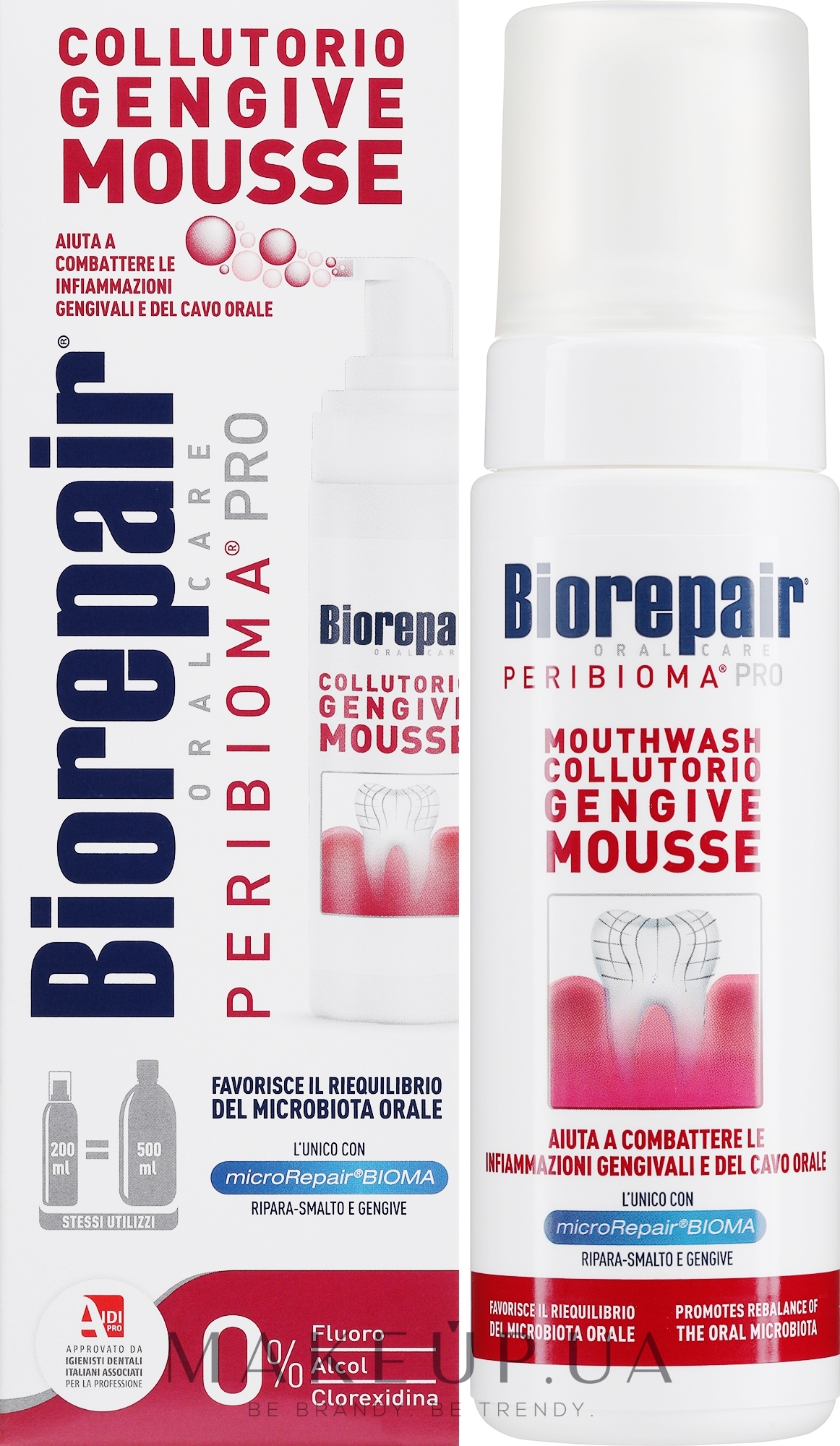 Мусс "Peribioma" - Biorepair Gengive Mousse — фото 200ml