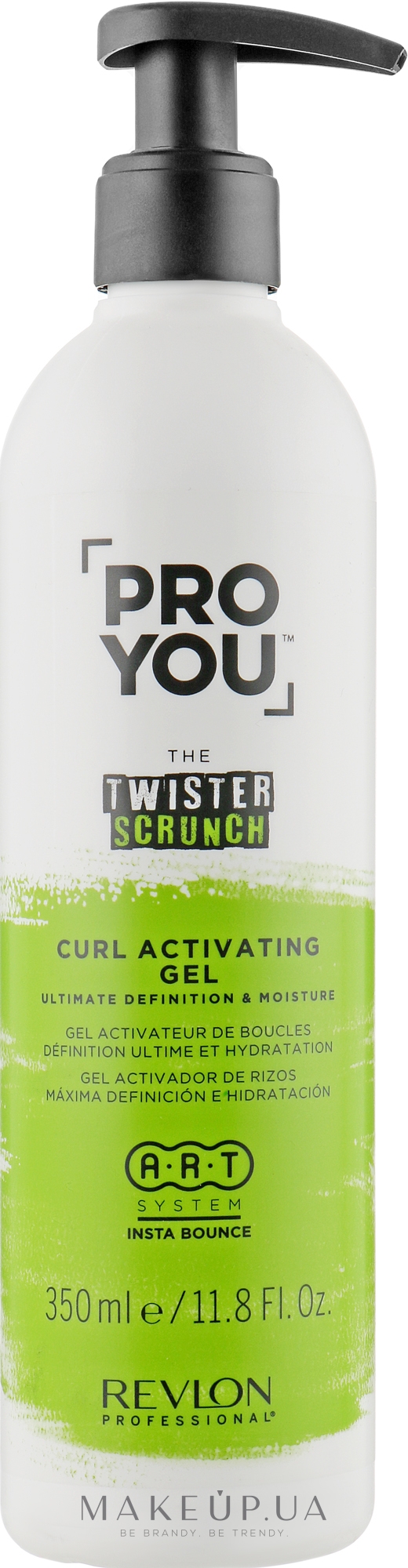 Активатор локонів - Revlon Professional Pro You The Twister Scrunch Curl Activator Gel — фото 350ml