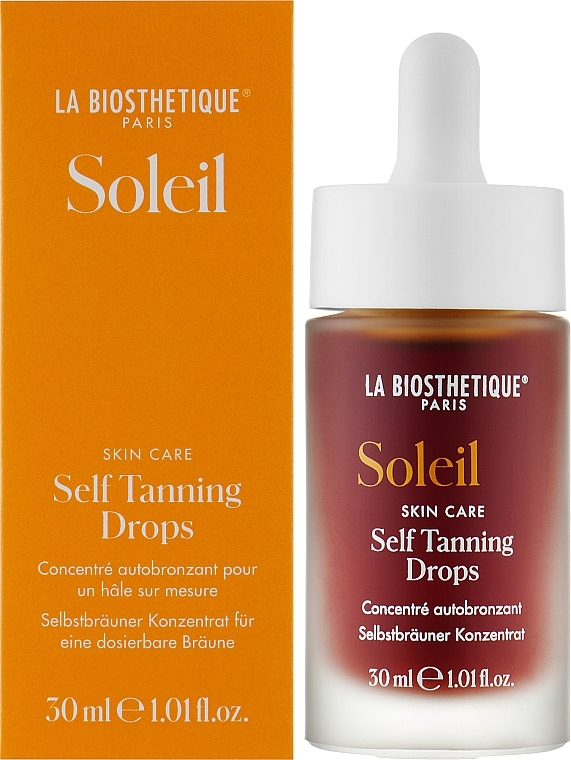 Капли-концентрат с эффектом автозагара - La Biosthetique Soleil Self Tanning Drops — фото N2