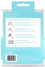 Набір мініпензлів для макіяжу з косметичкою - EcoTools All Eyes On Me Mini 360 Ultimate Brush Kit — фото N2