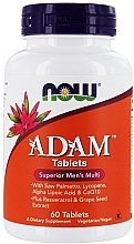 Духи, Парфюмерия, косметика Супер мультивитамины для мужчин, таблетки - Now Foods Adam Superior Men's Multi
