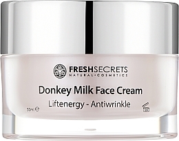Парфумерія, косметика Крем для обличчя проти зморщок "Ліфтинг-ефект" - Madis Fresh Secrets Donkey Milk Liftenergy-Antiwrinkle