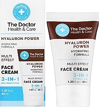 Крем для обличчя 3 в 1 - The Doctor Health & Care Hyaluron Power Face Cream — фото N2