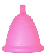 Менструальна чаша з кулькою, розмір M, фуксія - MeLuna Sport Shorty Menstrual Cup Ball — фото N1