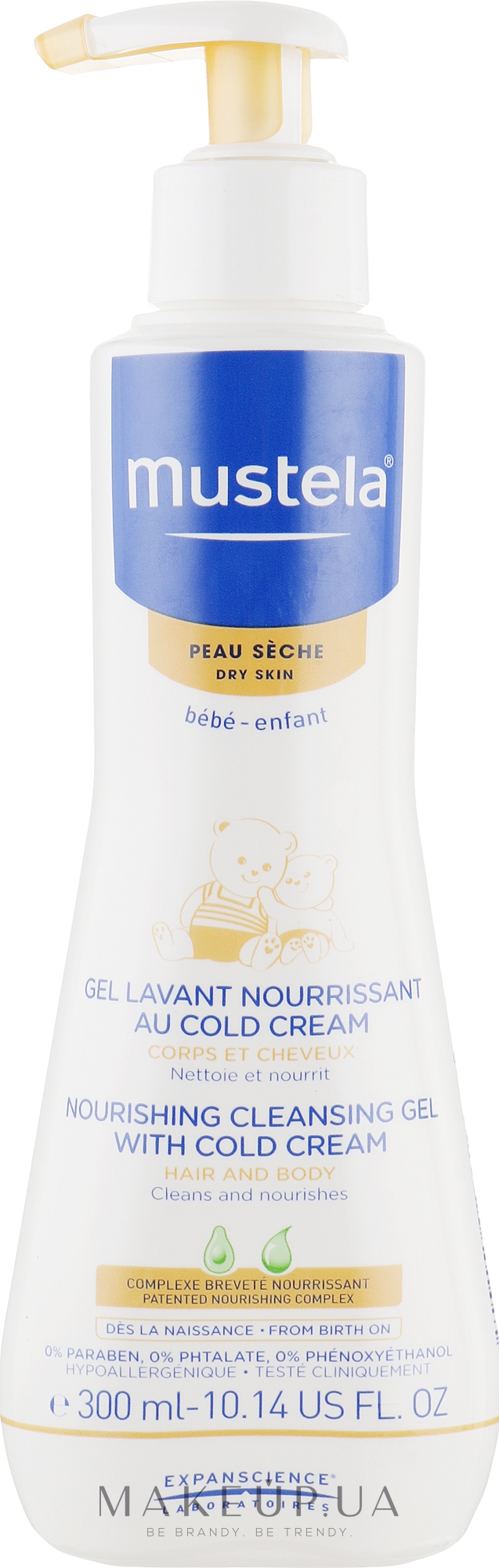 Gel Lavant Nourrissant Surgras Cold Cream Bébé