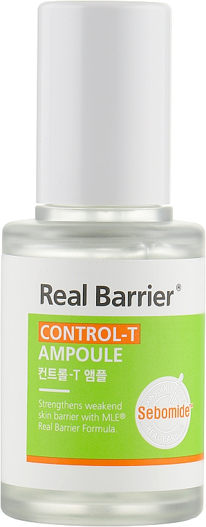 Легкая сыворотка для жирной и комби кожи - Real Barrier Control-T Ampoule — фото N1
