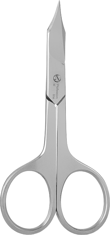 Ножиці манікюрні НН-17, вигнуті, сталеві, комбіновані - Beauty LUXURY — фото N1