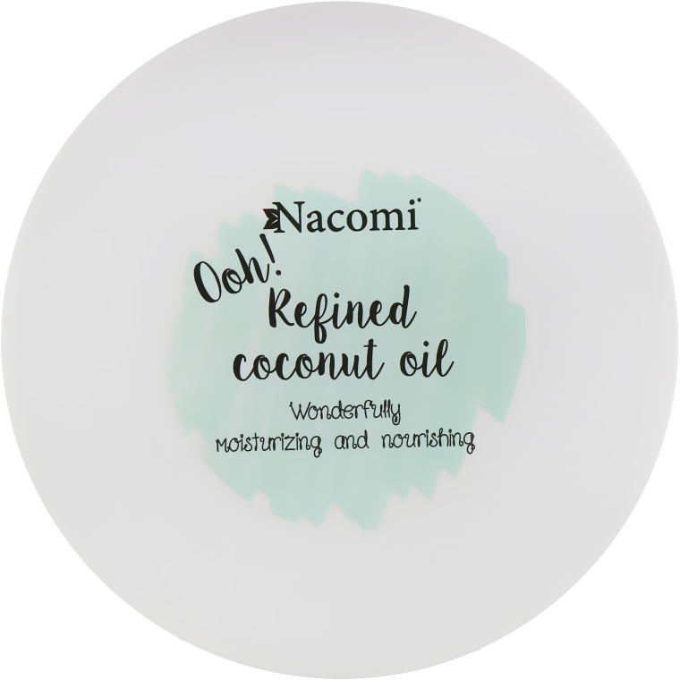 Масло "Кокосовое, рафинированное" - Nacomi Coconut Oil 100% Natural Refined — фото N1