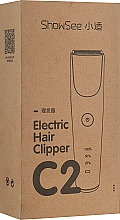 Духи, Парфюмерия, косметика Машинка для стрижки волос - Xiaomi ShowSee Electric Hair Clipper White C2-W