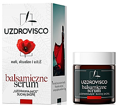 Бальзамическая сыворотка для сухой кожи "Мак" - Uzdrovisco Balsamic Serum Face — фото N1