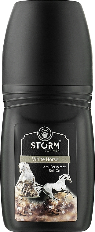 Дезодорант роликовий - Storm For Men White Horse Anti-Perspirant Roll-On — фото N1