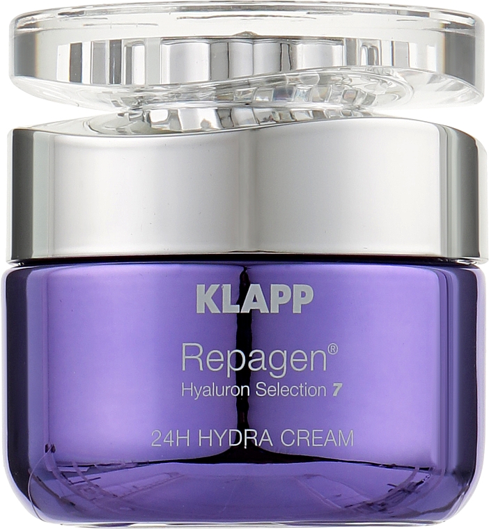 Крем зволожувальний для обличчя - Klapp Repagen Hyaluron Selection 7 24 Hydra Cream — фото N1