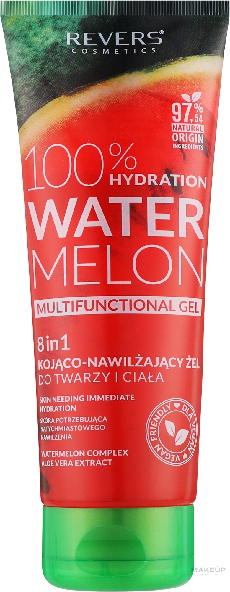 Гель багатофункціональний "Кавун" - Revers Watermelon Multifunctional 8 in 1 Gel — фото 250ml