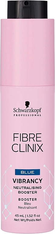 Бустер для светлых волос - Schwarzkopf Professional Fiber Clinix Vibrancy Blue Booster — фото N1