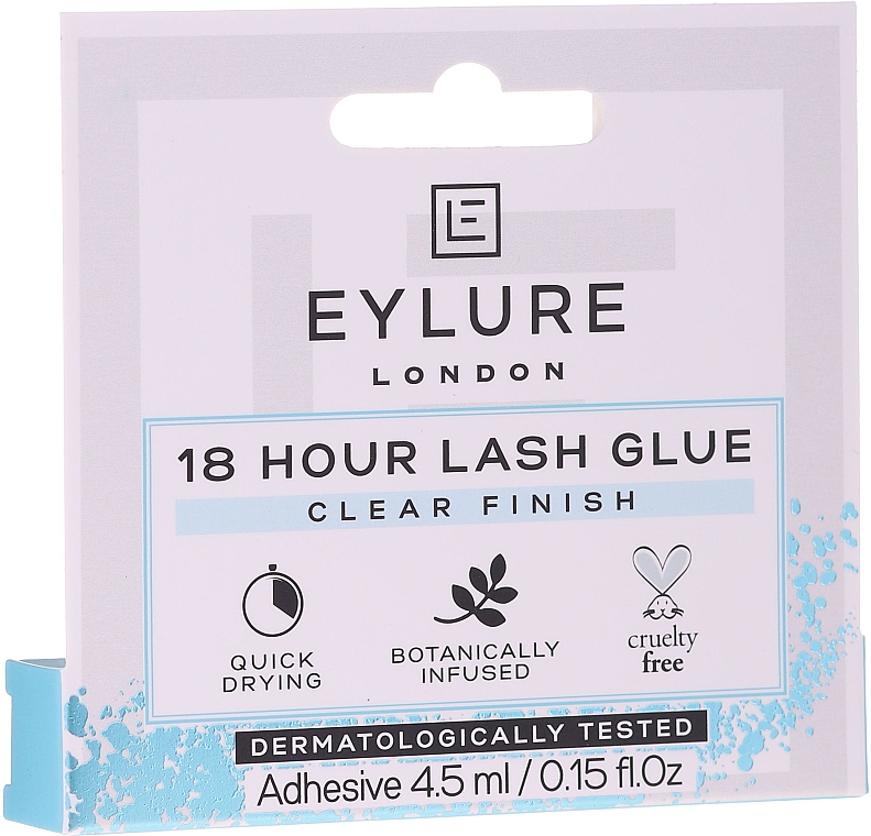 Клей для накладних вій - Eylure 18 Hour Lash Glue Clear Finish — фото N1