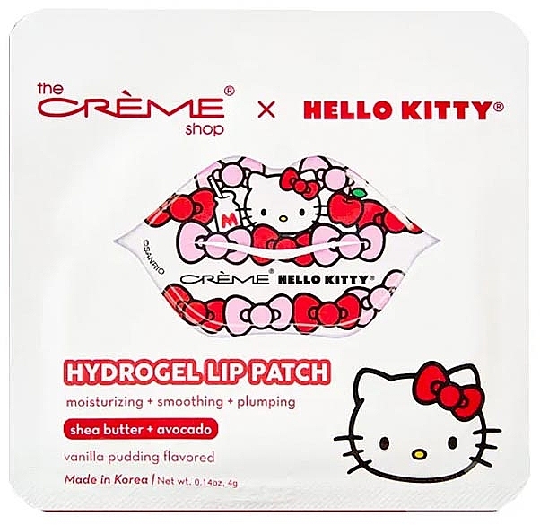 Гідрогелеві патчі для губ - The Cream Shop Hello Kitty Hydrogel Lip Patch Vainilla Pudding — фото N1
