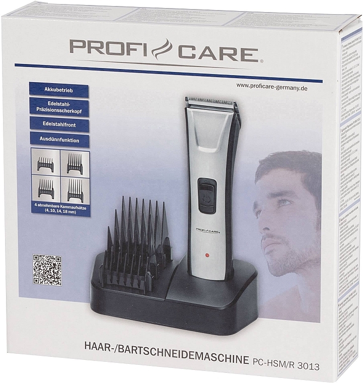 Машинка для стрижки PC-HSM/R 3013 - ProfiCare Hair & Beard Trimmer — фото N3