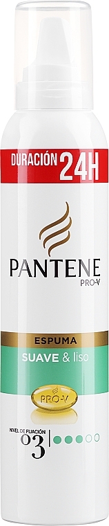 Піна для укладання волосся - Pantene Pro-V Satin Smooth Mousse — фото N1