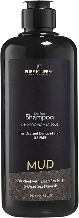 Грязевой шампунь для волос - Pure Mineral Mud Hair Shampoo — фото N1