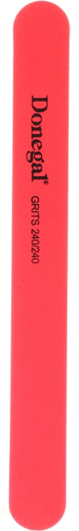 Пилочка для ногтей бумажная Neon Play, 2043, оранжевая - Donegal — фото N1