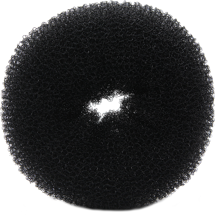 Валик для прически, К5243/2, 12 см, черный - Cosmo Shop — фото N1