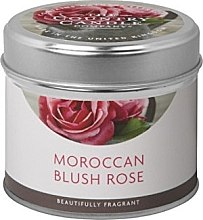 Парфумерія, косметика Ароматична свічка - The Country Candle Company Town & Country Moroccan Blush Rose Tin Candle