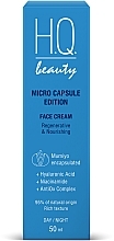 Крем для обличчя "Регенерація та живлення" - H.Q.Beauty Micro Capsule Edition Face Cream — фото N3