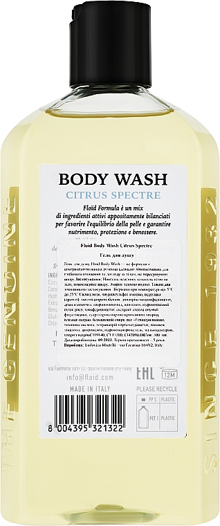 Гель для душа - Floid Citrus Spectre Body Wash — фото N2