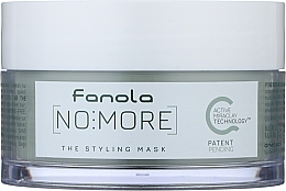 УЦЕНКА Натуральная маска для укладки волос - Fanola No More The Styling Mask * — фото N1