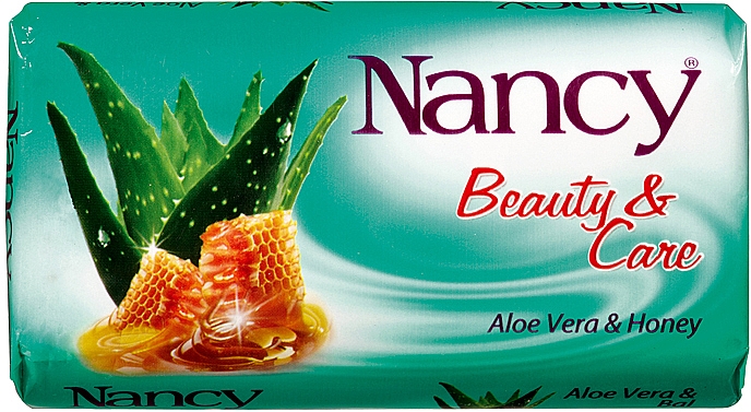 Туалетне мило "Алое вера і мед" - Nancy Beauty Soap — фото N1