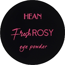 Духи, Парфюмерия, косметика Пудра под глаза - Hean Fresh Rosy Eye Powder
