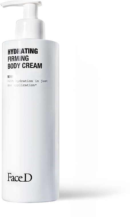 Зволожувальний і підтягувальний крем для тіла - FaceD Hydrating Firming Body Cream — фото N1