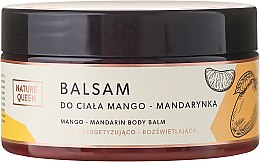 Парфумерія, косметика Бальзам для тіла "Манго та мандарин" - Nature Queen Body Balm