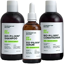 Парфумерія, косметика Набір - Scandinavian Biolabs Bio-Pilixin Set (ser/100ml+shampoo/250ml+cond/250ml)