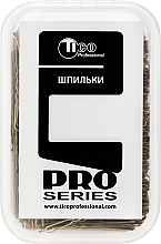 Парфумерія, косметика Шпильки для волосся, хвилясті, з наконечником, 60 мм, коричневі - Tico Professional