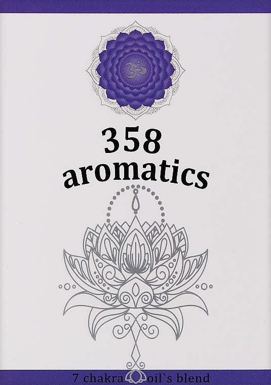 Ароматична свічка "Сахасрара" - 358 Aromatics — фото N1