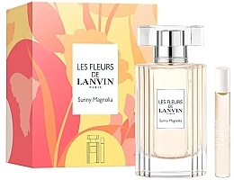 Духи, Парфюмерия, косметика Lanvin Les Fleurs de Lanvin Sunny Magnolia - Набор (edt/50ml + edt/mini/7.5ml)