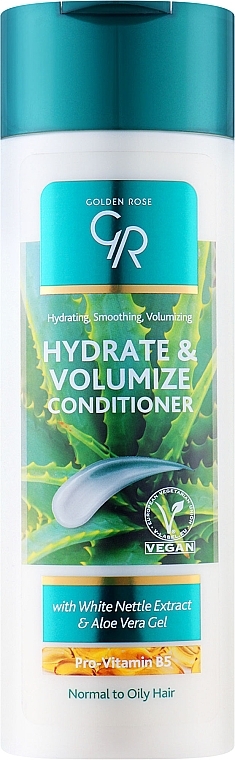 Кондиціонер для нормального й жирного волосся - Golden Rose Hydrate & Volumeize Conditioner — фото N1