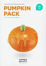 Парфумерія, косметика Гарбузова маска для обличчя - SKIN1004 Zombie Beauty Pumpkin Pack