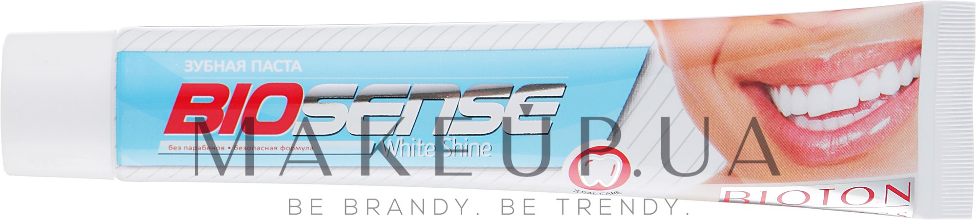 Зубна паста White Shine - Bioton Cosmetics Biosense White Shine — фото 50ml