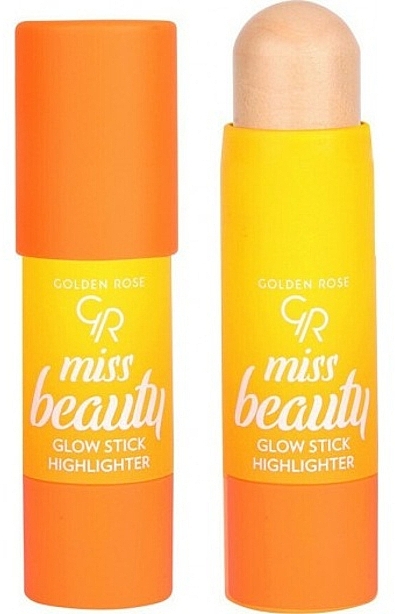 Хайлайтер-стик - Golden Rose Miss Beauty Glow Stick Highlighter — фото N1